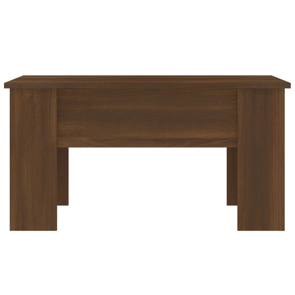 vidaXL Couchtisch Braun Eichen-Optik 79x49x41 cm Holzwerkstoff