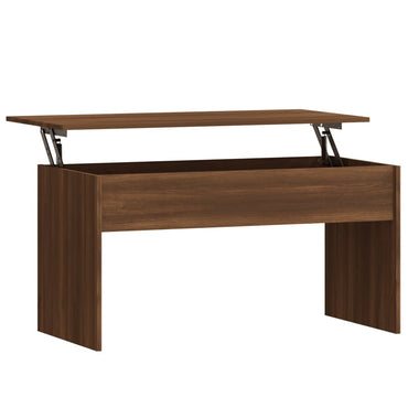 vidaXL Couchtisch Braun Eichen-Optik 102x50,5x52,5 cm Holzwerkstoff