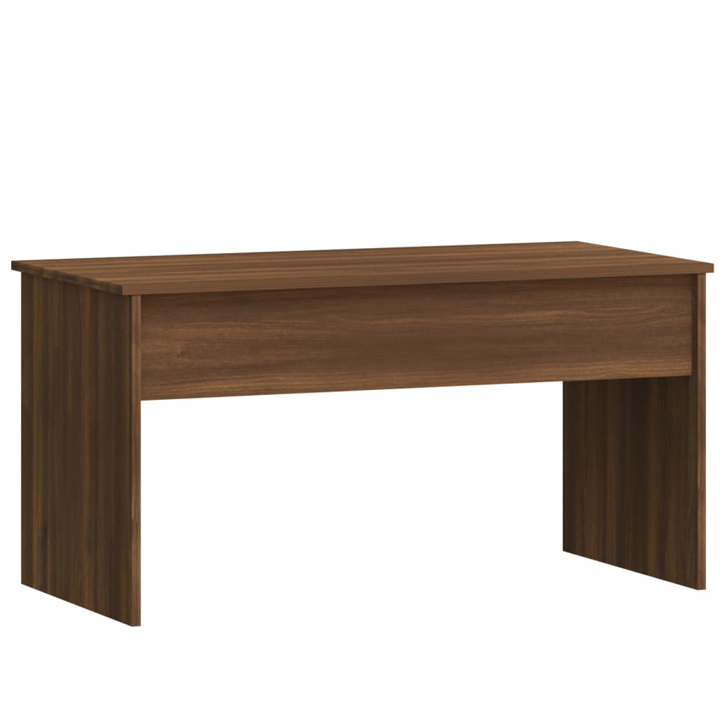 vidaXL Couchtisch Braun Eichen-Optik 102x50,5x52,5 cm Holzwerkstoff
