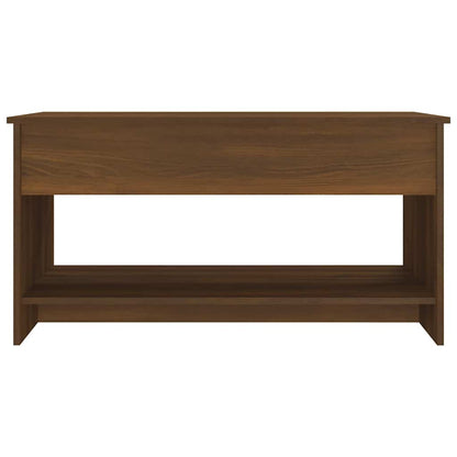 vidaXL Couchtisch Braun Eichen-Optik 102x50x52,5 cm Holzwerkstoff