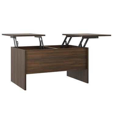 vidaXL Couchtisch Braun Eichen-Optik 80x50x42,5 cm Holzwerkstoff