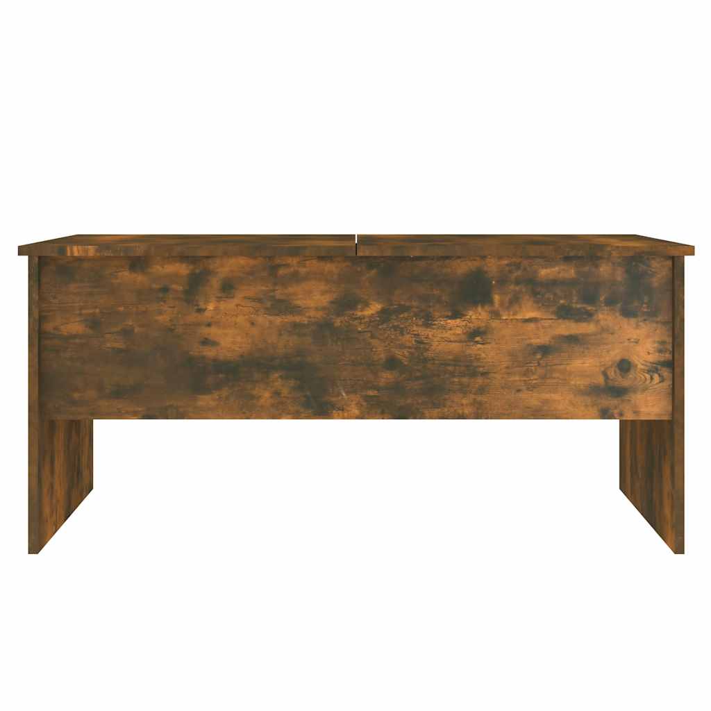 vidaXL Couchtisch Räuchereiche 102x50,5x46,5 cm Holzwerkstoff
