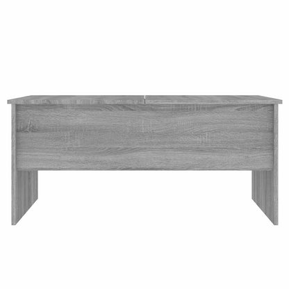 Couchtisch Grau Sonoma 102x50,5x46,5 cm Holzwerkstoff