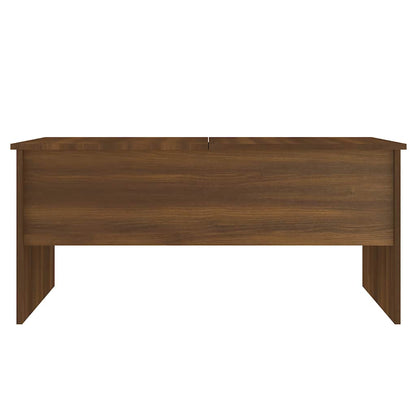 vidaXL Couchtisch Braun Eichen-Optik 102x50,5x46,5 cm Holzwerkstoff
