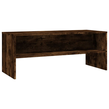 vidaXL TV-Schrank Räuchereiche 100x40x40 cm Holzwerkstoff