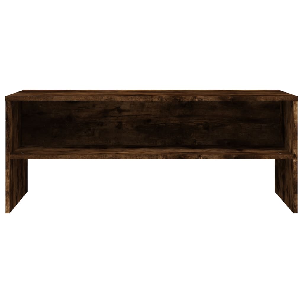 vidaXL TV-Schrank Räuchereiche 100x40x40 cm Holzwerkstoff