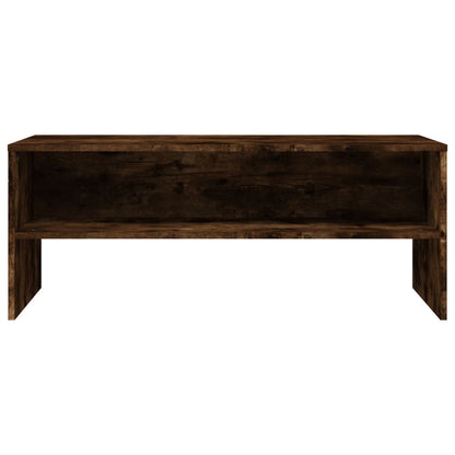 vidaXL TV-Schrank Räuchereiche 100x40x40 cm Holzwerkstoff
