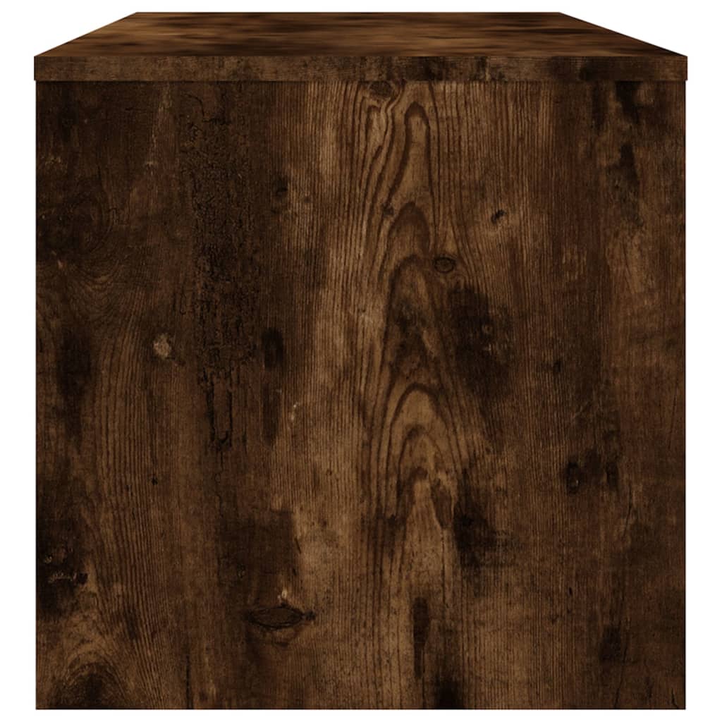 vidaXL TV-Schrank Räuchereiche 100x40x40 cm Holzwerkstoff