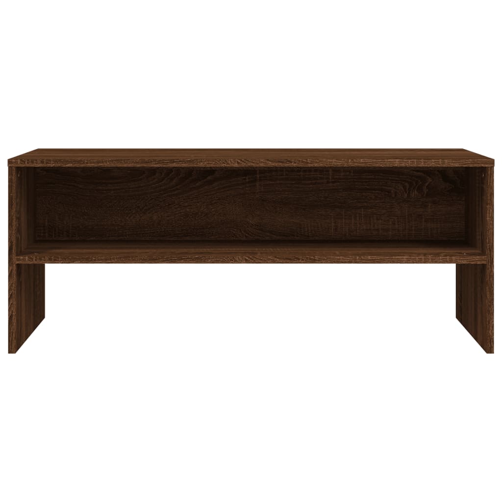 vidaXL TV-Schrank Braun Eichen-Optik 100x40x40 cm Holzwerkstoff