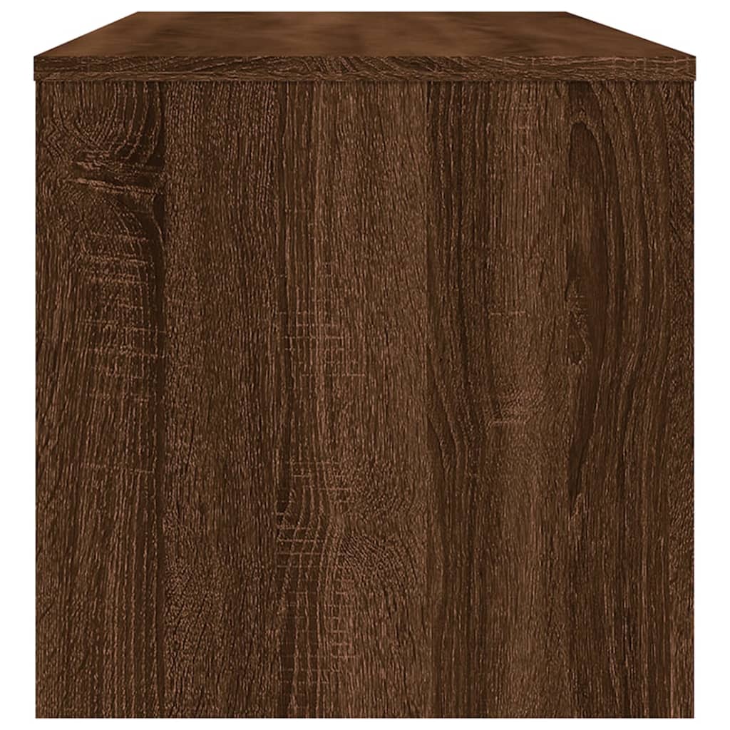 vidaXL TV-Schrank Braun Eichen-Optik 100x40x40 cm Holzwerkstoff