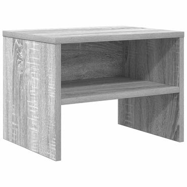 vidaXL Nachttisch Grau Sonoma 40x30x30 cm Holzwerkstoff