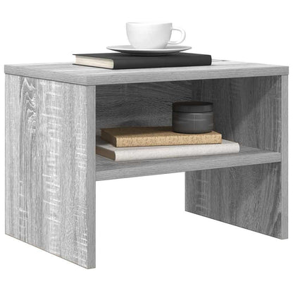 vidaXL Nachttisch Grau Sonoma 40x30x30 cm Holzwerkstoff