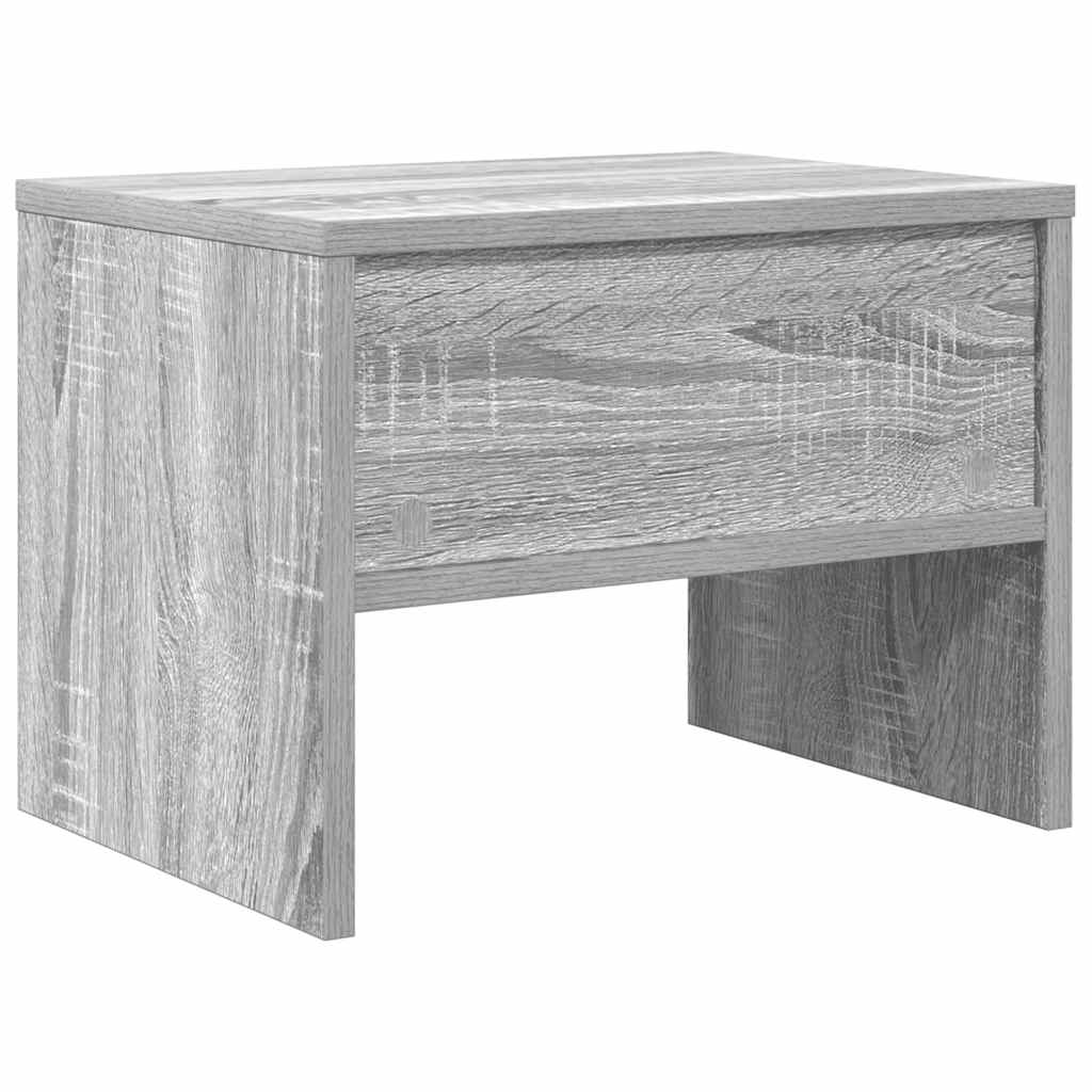 vidaXL Nachttisch Grau Sonoma 40x30x30 cm Holzwerkstoff