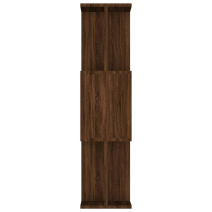 vidaXL Bibliothèque/Séparateur de pièce Chêne Marron 80x24x96 cm Bois d'ingénierie