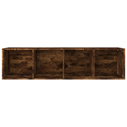 vidaXL Bücherschrank/TV-Schrank Räuchereiche 36x30x143cm Holzwerkstoff