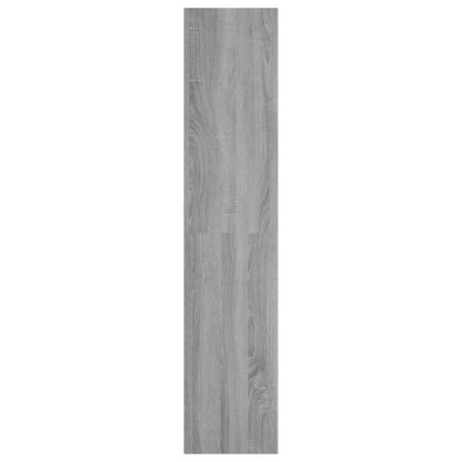 vidaXL Meuble TV/bibliothèque gris Sonoma 36x30x143 cm Aggloméré