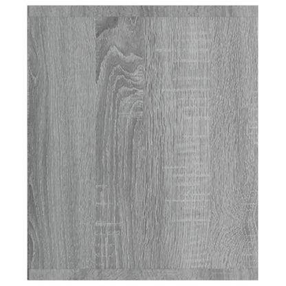 vidaXL Meuble TV/bibliothèque gris Sonoma 36x30x143 cm Aggloméré