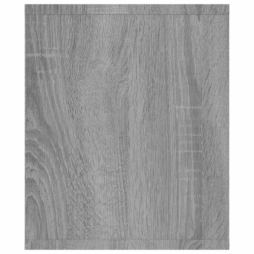 vidaXL Bücherschrank/TV-Schrank Grau Sonoma 143x30x36cm Holzwerkstoff