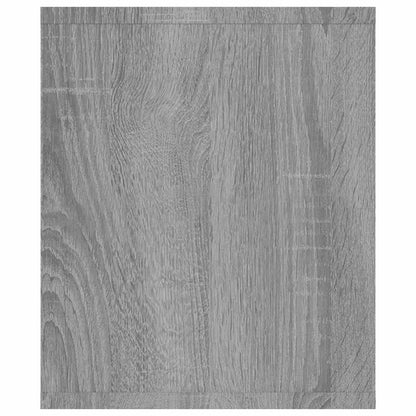 vidaXL Bücherschrank/TV-Schrank Grau Sonoma 143x30x36cm Holzwerkstoff