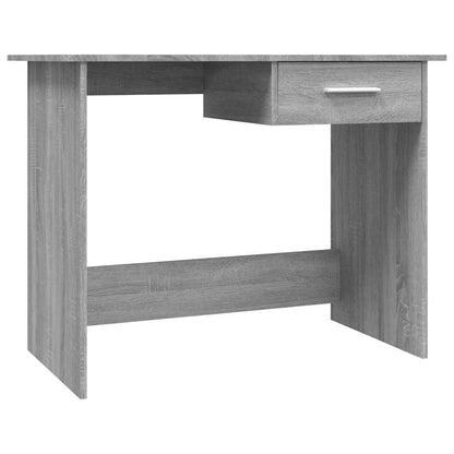 vidaXL Bureau Gris Sonoma 100x50x76 cm Bois d'ingénierie