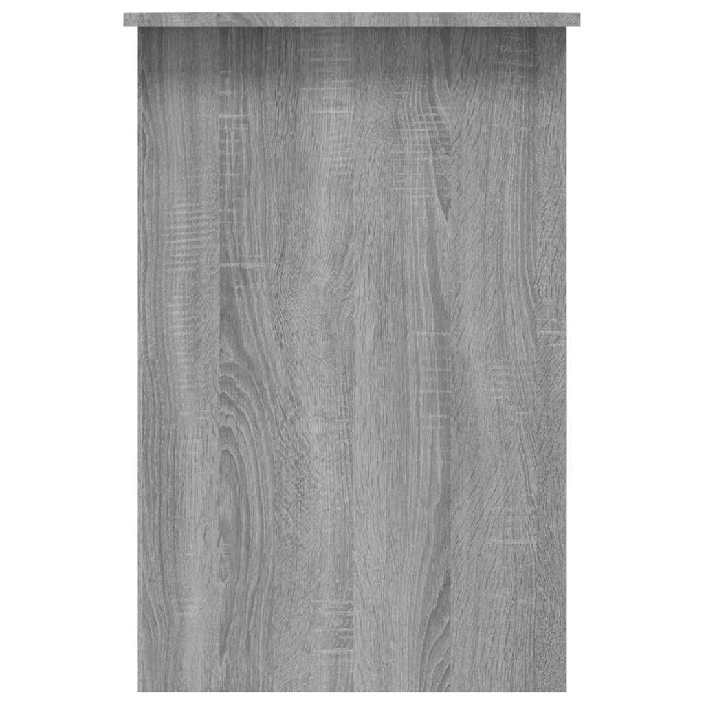 vidaXL Bureau Gris Sonoma 100x50x76 cm Bois d'ingénierie