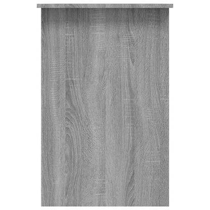 vidaXL Bureau Gris Sonoma 100x50x76 cm Bois d'ingénierie