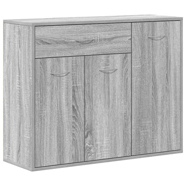 vidaXL Commode Gris Sonoma 88x30x70 cm Bois d'ingénierie