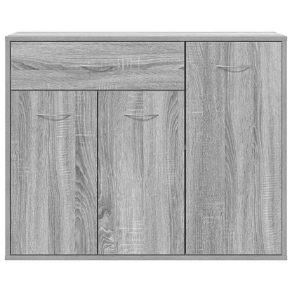 vidaXL Commode Gris Sonoma 88x30x70 cm Bois d'ingénierie