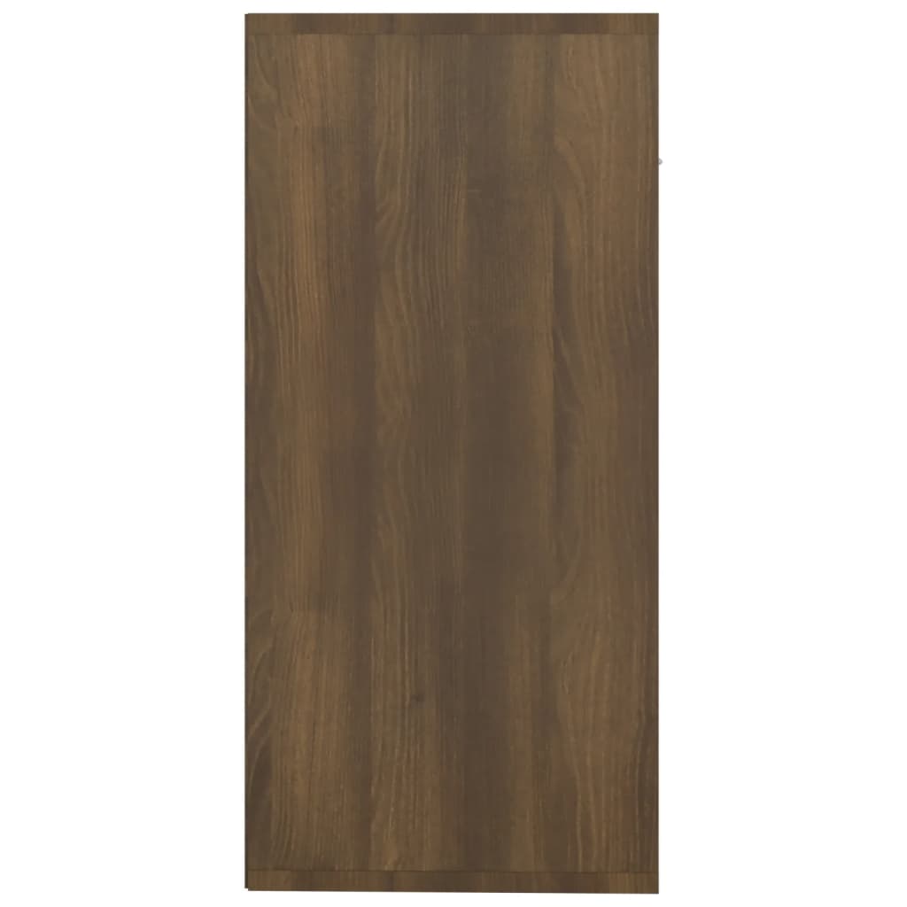 vidaXL Buffet Chêne Marron 88x30x65 cm Bois d'ingénierie