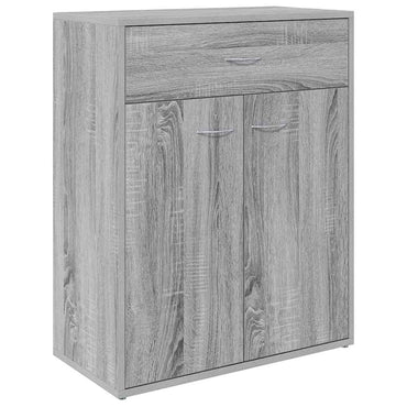 vidaXL Bahut gris Sonoma 60x30x75 cm Aggloméré