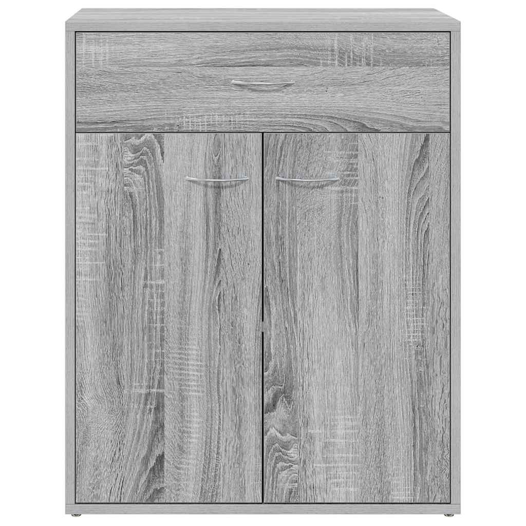 vidaXL Sideboard Grau Sonoma 60x30x75 cm Holzwerkstoff