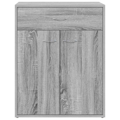 vidaXL Sideboard Grau Sonoma 60x30x75 cm Holzwerkstoff