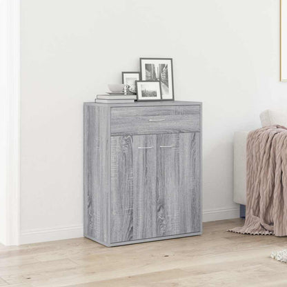 vidaXL Sideboard Grau Sonoma 60x30x75 cm Holzwerkstoff