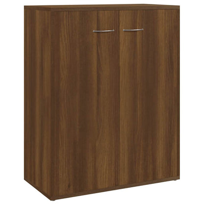 vidaXL Buffet Imitation Chêne Marron 60x30x75 cm Bois d'ingénierie