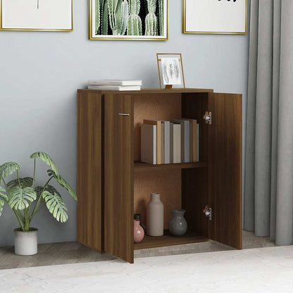 vidaXL Buffet Imitation Chêne Marron 60x30x75 cm Bois d'ingénierie