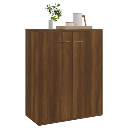 vidaXL Buffet Imitation Chêne Marron 60x30x75 cm Bois d'ingénierie