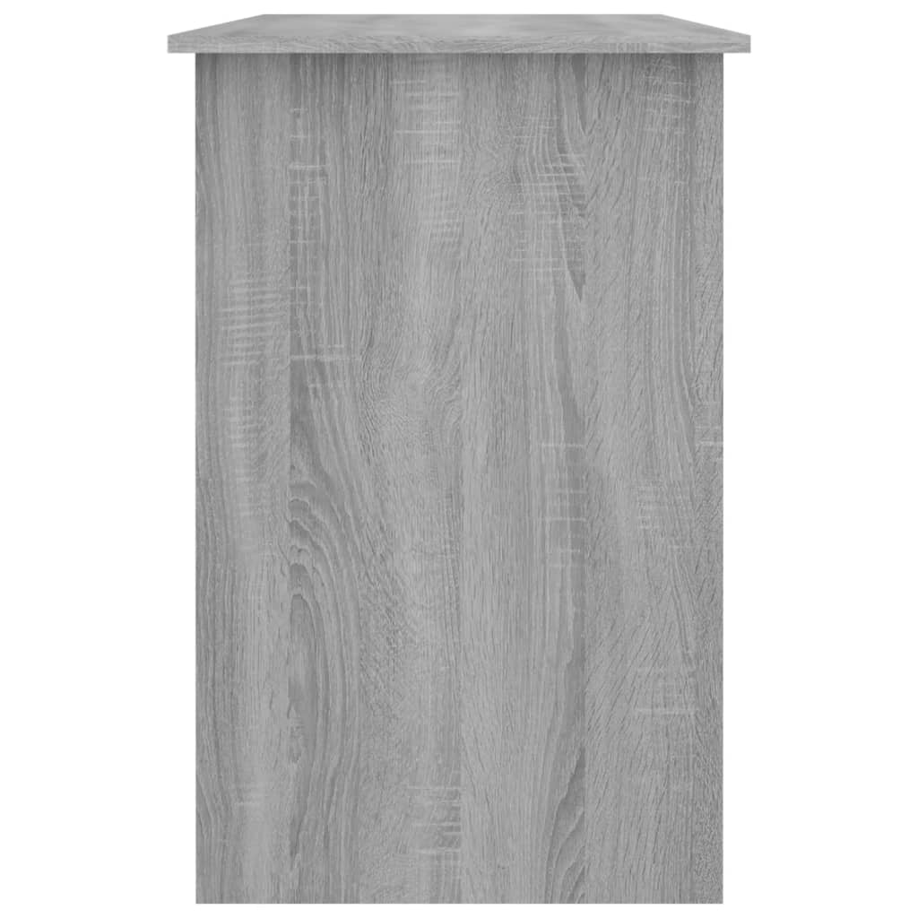 vidaXL Schreibtisch Grau Sonoma 100x50x76 cm Holzwerkstoff
