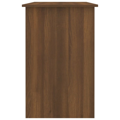 vidaXL Bureau marron aspect chêne 100x50x76 cm bois d'ingénierie