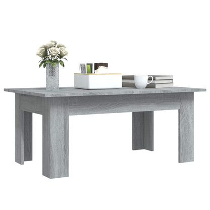 vidaXL Couchtisch Grau Sonoma 100x60x42 cm Holzwerkstoff