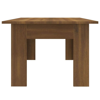 vidaXL Couchtisch Braun Eichen-Optik 100x60x42 cm Holzwerkstoff