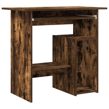 vidaXL Schreibtisch Räuchereiche 80x45x74 cm Holzwerkstoff