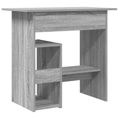 vidaXL Bureau gris sonoma 80x45x74 cm Bois d'ingénierie