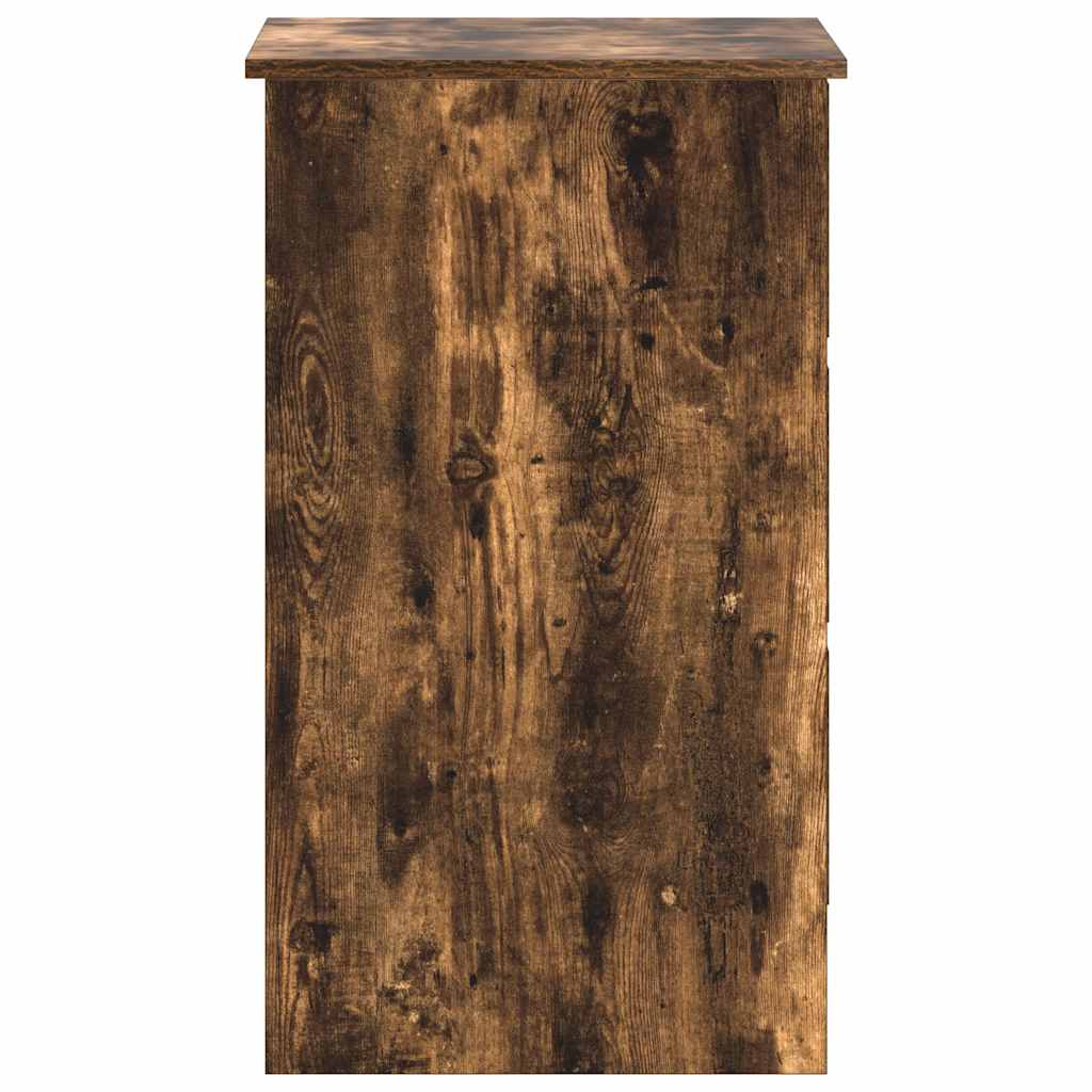 vidaXL Schreibtisch Räuchereiche 90x45x76 cm Holzwerkstoff