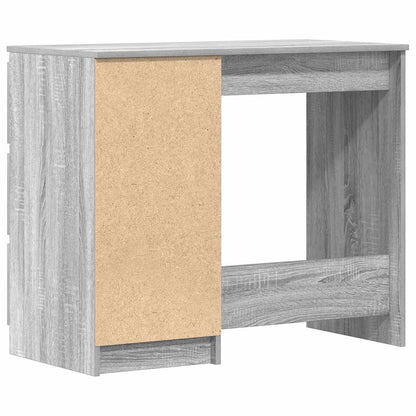 vidaXL Schreibtisch Grau Sonoma 90x45x76 cm Holzwerkstoff