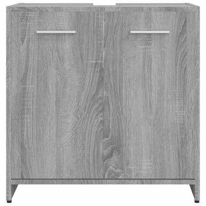 vidaXL Meuble de salle de bain gris sonoma 60x33x60 cm en bois d'ingénierie