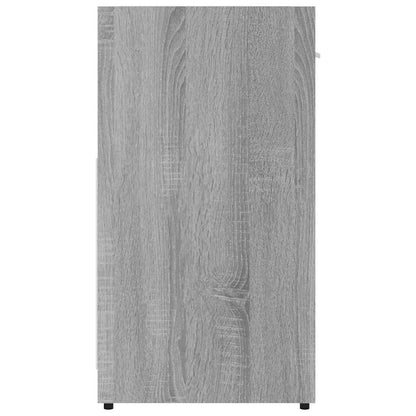 vidaXL Meuble de salle de bain gris sonoma 60x33x60 cm en bois d'ingénierie