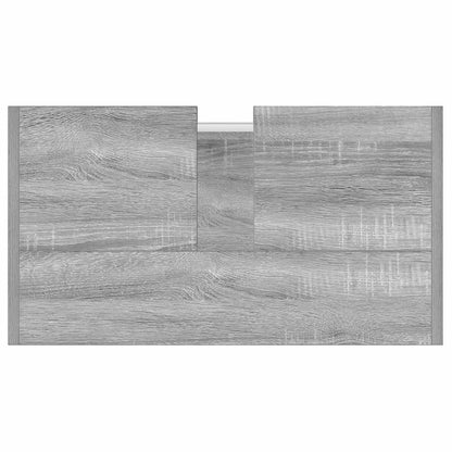 vidaXL Meuble de salle de bain gris sonoma 60x33x60 cm en bois d'ingénierie