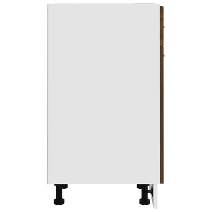 vidaXL Unterschrank mit Schublade Lyon Braun Eichen-Optik 30x46x81,5 cm