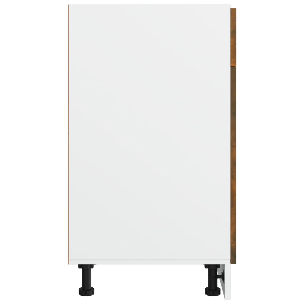 vidaXL Unterschrank mit Schublade Lyon Räuchereiche 40x46x81,5 cm