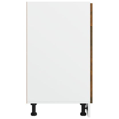 vidaXL Unterschrank mit Schublade Lyon Räuchereiche 40x46x81,5 cm